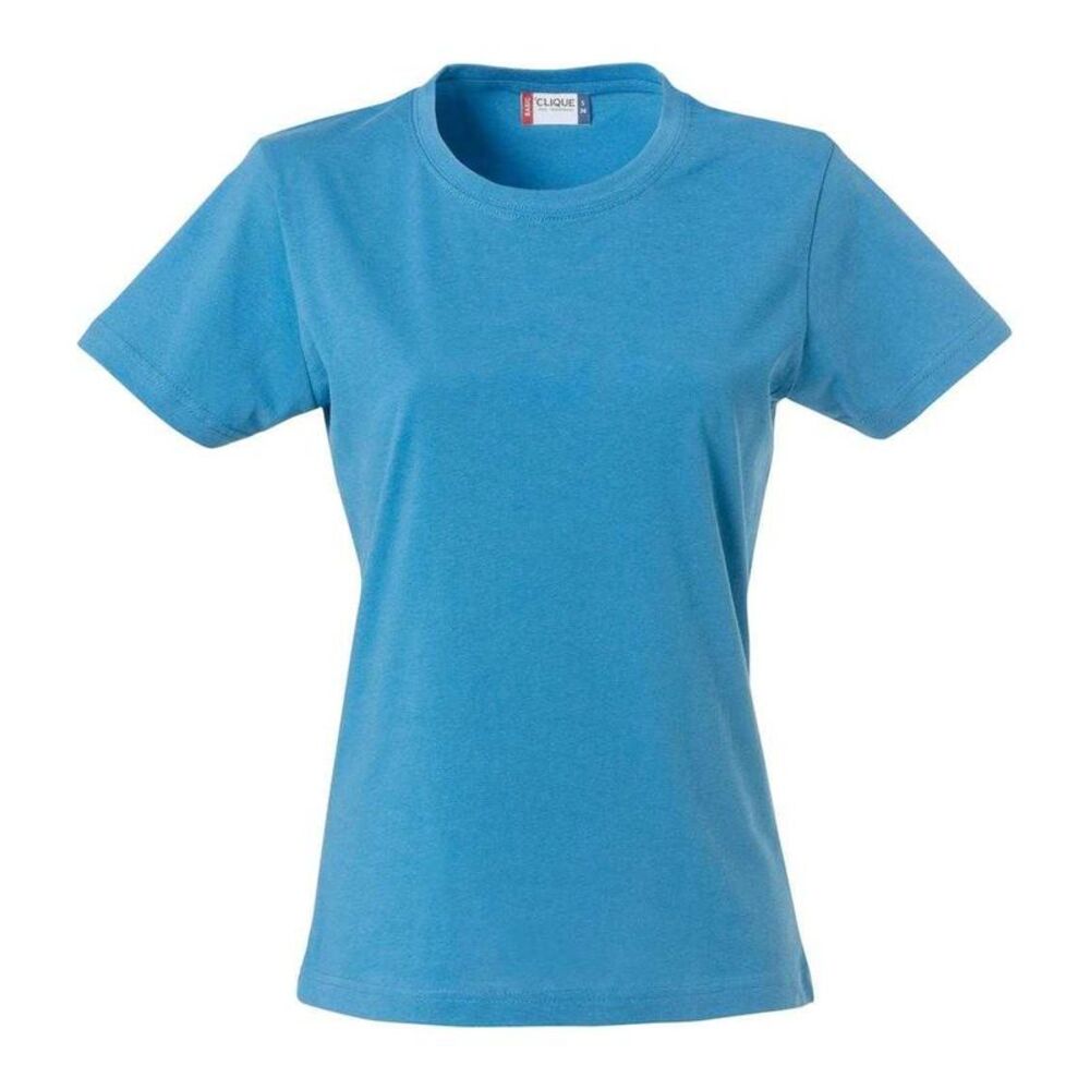 Clique Womens/Ladies Plain T-Shirt / Turquoise